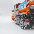 Winterdienst mit Multicar M29 von Stangl