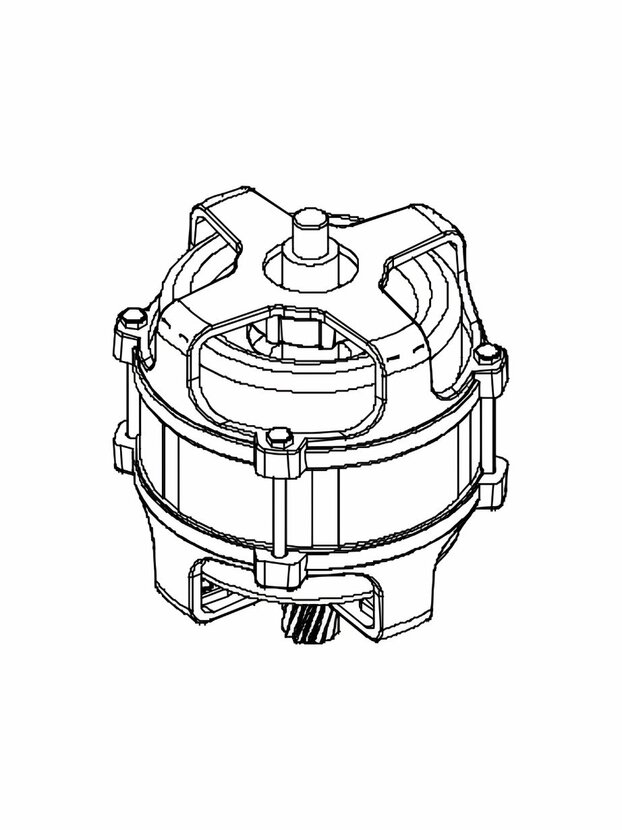 Bürstmotor 230V